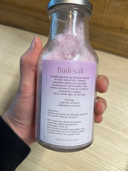 Badesalt fra småskog produkter